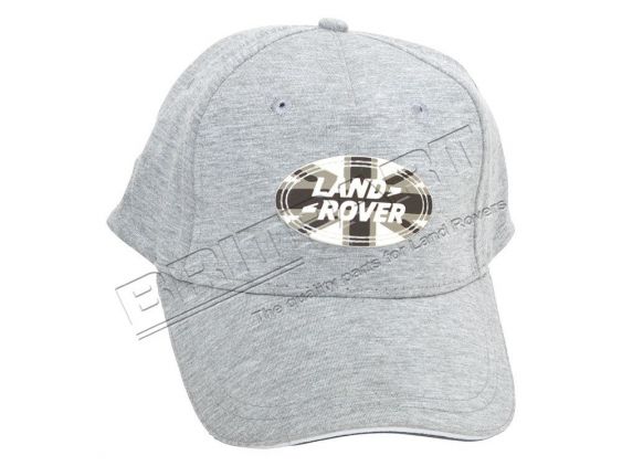 Czapka z daszkiem szara z Logo Land Rover - LACH015GMA