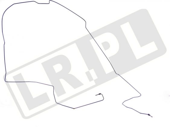 Przewód hamulcowy pod nadwoziem tył prawy (część tyłna) RR Sport od 2010