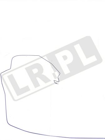 Przewód hamulcowy tył prawy RR L322 (2010 - 2012)