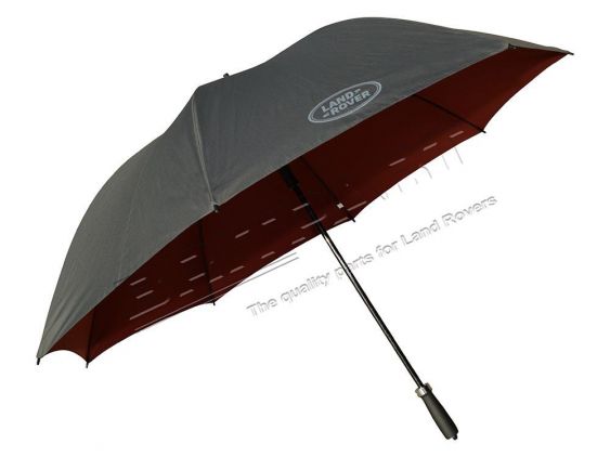 Parasol czarny z logo Land Rover - LRUMAGBR