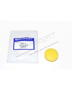 Gałka dźwigni przedniego napędu LR SIII (żółta) - 232813