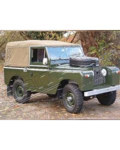 Plandeka (okap / kaptur) LR Seria 88 1958 - 84 sand bez okien - 331110SA