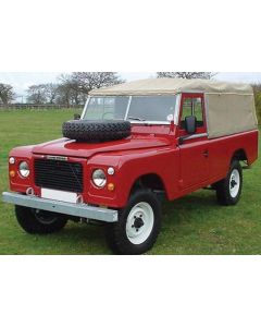 Plandeka (okap / kaptur) LR 109 piaskowa / sand (bez okien) - 331259SA