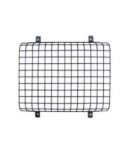 Ochraniacz lamp przód (pojedynczy) LR SIII / Defender (siatkowe) czarne - 345985P