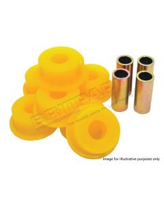 Guma zamocowania amortyzatora przód góra dół/tył dół (polybush) 4 szt. - 552818PY-YELLOW