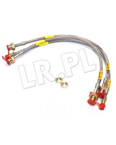 Przewody hamulcowe w oplocie +50mm - Discovery od 94 bez ABS - BA214AL