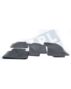 Dywaniki Jaguar z dzianiny X350 szary kpl 4szt. - C2C30021LFNALT