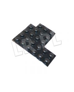 Podkładka gumowa szyby stałej (w nadwoziu) Discovery 3 - CZU000010GEN