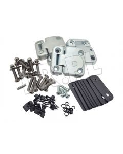 Zestaw zawiasów drzwi przód Defender 90 / 110 / LR SIII stal nierdzewna - DA1070SS