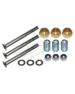 Zestaw do zawiasów tylnich drzwi ze stali nierdzewnej LR SIII / Defender - DA1145