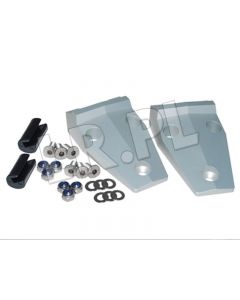 Zawiasy maski Defender anodowane aluminium - DA1152