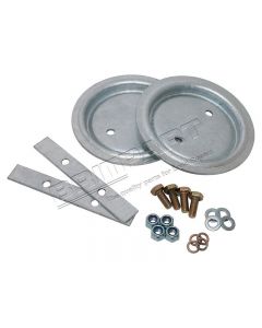 Płyty ustalające sprężyn tylniego amortyzatora Defender 110 / 130 - DA1233