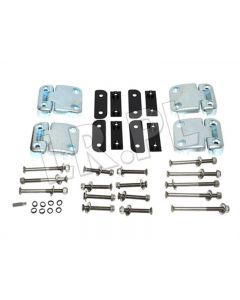 Zestaw zawiasów drzwi tył śruby ze stali nierdzewnej Defender - DA1275SS