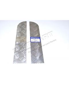 Nakładki zderzaka góra przód para Defender (alu) - DA2062