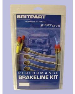 Zestaw węży hamulcowych SII / SIII 88 " (1960 - 79) pleciony UNF + 40 mm - DA241840S