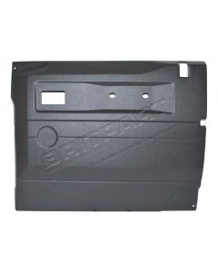 Tapicerka drzwi przód plastikowa szara LR Defender wszystkie modele wyposażone w elektryczne szyby RH - DA2446