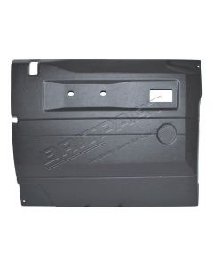 Tapicerka drzwi przód plastikowa szara LR Defender wszystkie modele wyposażone w elektryczne szyby LH - DA2447