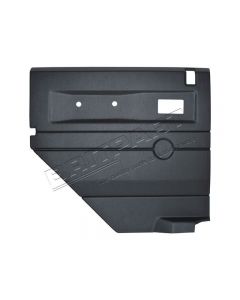 Tapicerka drzwi tył lewa Defender 110 plastik czarna z Elektryką szyb - DA2485