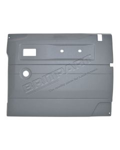 Tapicerka drzwi przód prawe szary Defender 90 / 110 manualne szyby  - DA2490