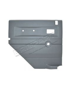 Tapicerka drzwi lewe tył jasno szare Defender manualne szyby - DA2493