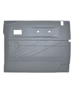 Tapicerka drzwi przód prawe jasno szare Defender z elektryką szyb - DA2494