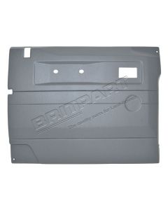 Tapicerka drzwi przód lewe jasno szare Defender z elektryką szyb - DA2495