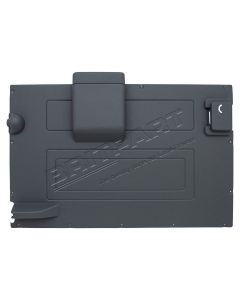 Tapicerka drzwi piątych Defender 90 / 110 do 2002 z osłoną wycieraczki ciemno szary - DA2516