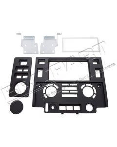 Ramka radia 2 din Defender od 2007 czarny mat - DA2609