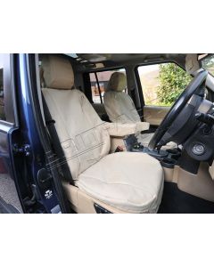 Pokrowce siedzeń przód - Discovery 3 (piaskowe) - DA2822SAND