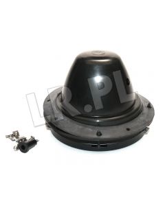 Obudowa tylna reflektora garnek - RRC / Defender (czarna) - DA3010BWIPAC