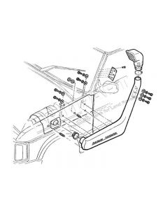 Snorkel Safari - Land Rover Discovery 1 200 TDi 1990 - 1994 - DA3015