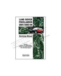 Instrukcja serwisowa Freelander workshop manual - DA3147