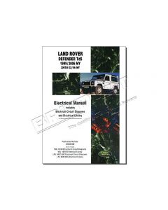 Książka LR Defender manual elektryki TD5 99 - 06 - DA3157E