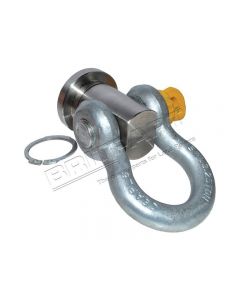 Uchwyt holowniczy (obrotowy) z szeklą (nierdzewny) do zderzaka extreme 36 mm 3,5 Tony - DA3160