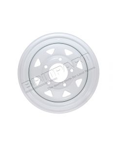 Felga stalowa 16 x 7 biała Defender , Discovery , Range Rover Classic - DA3204