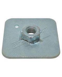 Płyta mocująca pas bezpieczeństwa 65 mm nakrętka 7 / 16 pojazdy militarne - DA3502