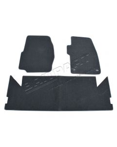 Dywaniki welurowe Discovery - kpl. na auto - czarne - DA4023BLACK