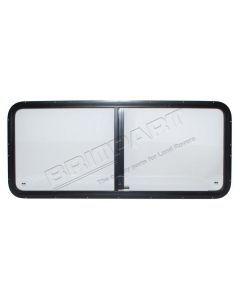 Szyba błotnika tył - Defender / Seria (biała) (z ramka) - komplet na auto wykończenie szare - DA4032