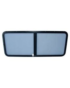 Szyba błotnika tył - Defender / Seria (biała) (z ramka) - komplet na auto szare wykończenie - DA4032GREY