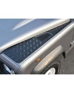 Nakładki błotników góra para (czarne) - Defender  - DA4049B