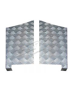 Nakładki naroznikow Defender 110 (alu) para - DA4071