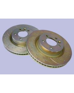 Tarcza hamulcowa przód - Discovery 3 / RR Sport 05 - 09 (4,4 EFI) EBC (para) - DA4187