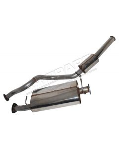Tłumik kpl. Discovery II TD5 (nierdzewny) - DA4224