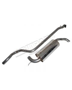 Wydech ze stali nierdzewnej (rura łącząca z wydechem tył) 2.0 Turbo Diesel LR Freelander 1 do YA999999 - DA4227