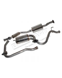 Wydech ze stali nierdzewnej LR Defender 90 200 TDI 90 - 93 - DA4231