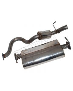 Wydech ze stali nierdzewnej Defender 90 2.5 TD5 - DA4235