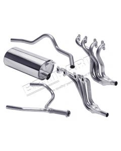 Tłumik kpl. Defender 90 3,5 V8 (nierdzewny) Sport z kolektorami - DA4236