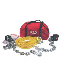 Zestaw Hi – Lift Off road szekla, łańcuch, rękawice, lina, torba - DA4354