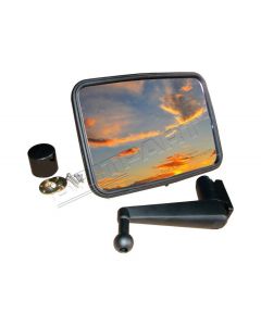 Lusterko zewnętrzne prawe / lewe Convex 204 x 140 z krótkim ramieniem - DA4408