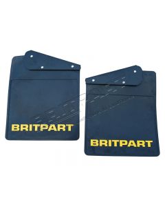 Chlapacz tył para z logo żółtym Britpart Defender 90 - DA4532